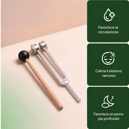 Diapason del Benessere 128 Hz - Lo Strumento Terapeutico