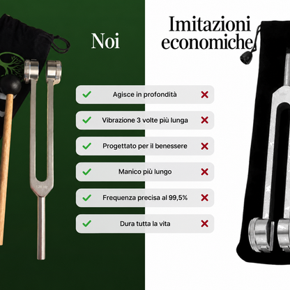 Diapason del Benessere 128 Hz - Lo Strumento Terapeutico