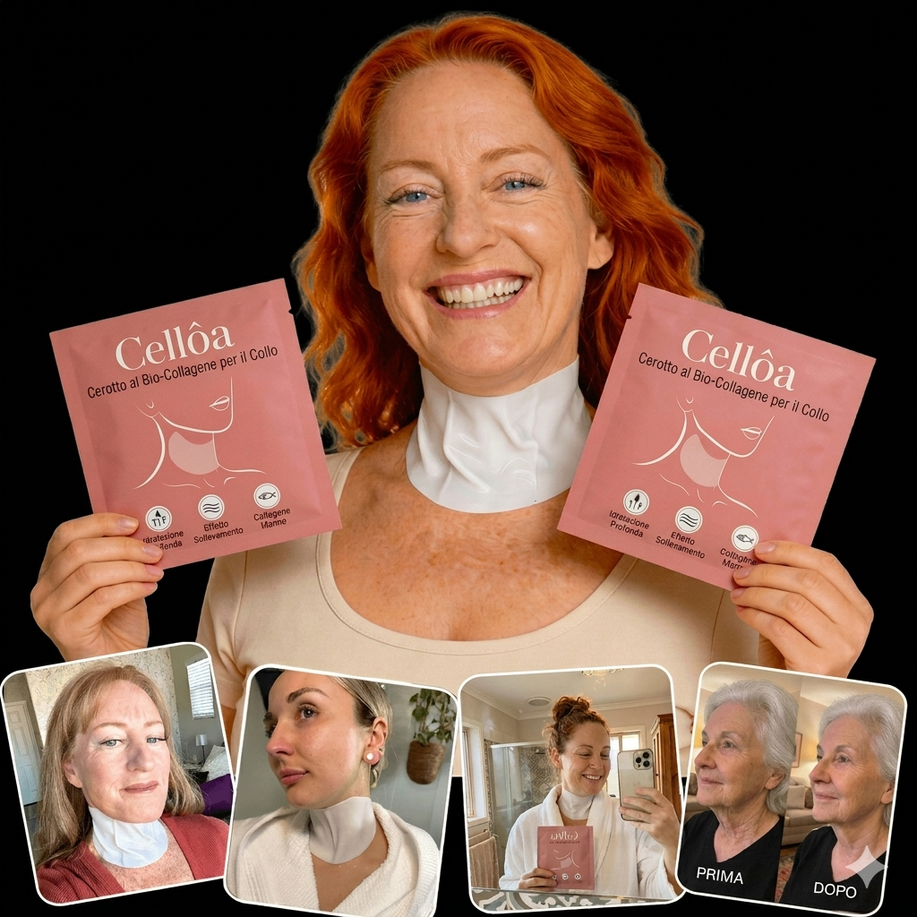Cellòa Lift™ - Cerotti al Bio-Collagene per il Collo