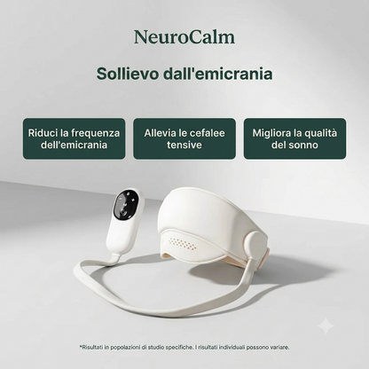 NeuroCalm™ - Maschera Intelligente per l’Emicrania
