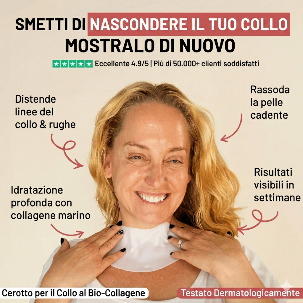 Cellòa Lift™ - Cerotti al Bio-Collagene per il Collo